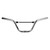 Black Ops MXI Chrome Steel BMX Handlebar - 22.5" Single Bolt Design 33238