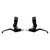 Sunlite Alloy MTB 3-Finger Cantilever Brake Levers - Black, Lightweight 121047