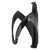 Elite Custom Race Black Composite Braze-On Bottle Cage - Self-Adjusting, Vibration-Absorbing, Lightweight Cycling Accessory 0061698