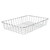Wald No Hardware Steel Bicycle Basket 17x12x3 - Durable, Powder-Coated Cycling Accessory 42SHC