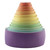 Snack Fade V2 Pastel Rainbow Handlebar Tape - Durable, Tacky PU/EVA 310495