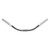 Pure Cycles Alloy City Cruiser Handlebars - 75mm Rise, Silver 330016