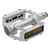 MKS RMX Platform Pedals - Chromoly Spindle, Light Alloy Body, 9/16" RMX SILVER
