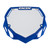 BOX Two Number Plate, Blue, Large, 8.25" x 9.5", 95g, Custom Box Rivets Included BX-NP13000LG-BL
