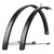 SKS Edge AL Aluminum Fender Set 700c Black, Durable and Disc Brake Compatible 11530