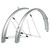 SKS B65 Bluemels Full Coverage Aluminum Fender Set - Lightweight and Durable for 27.5/29/700x2.25 Tires 11820