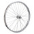 24-Inch Steel Front Wheel 28mm Rim, 36 Spokes, Black Clincher 6461