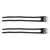 Exustar Double Leather Toe Straps Stainless Steel Buckles E-EMM152