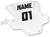 Thor Sentinel Xp-Gp Number Plate - Clear 2701-0680