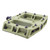 Alienation Foot Fetish 9/16in Army Green Platform Pedals Reinforced Pins 410414