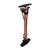Pedro's Floor Pump Prestige Mechanic, Orange Bicycle Air Pump 160PSI Max 6450500