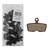 SRAM Organic Disc Brake Pads - Steel Backed, Quiet, Compatible Code and Guide RE, Bulk Pack of 20 11.5015.069.190