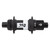 DT Swiss 350 Rear Hub 12x148mm Center-Lock Micro Spline Black H350TCD2R28SA0475S