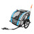 Sunlite Steel Alloy Bike Trailer + 100lb Capacity, Foldable and Weatherproof 912632