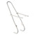Tubus Tara Titanium Lowrider Front Bike Rack - Lightweight, Durable for Touring 230000-001