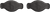 Mobius X8 Patellar Pad Fit Kit - Black - Xl 2030205