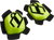 Icon Cloverleaf 2 Knee Pucks - Hi-Vis 2704-0610