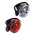 Light Planet Bike Combo Button Blinky Safety F&R 912611