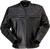 Z1R Artillery Leather Jacket - Black - Large 2810-3775