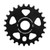 Chainring 1Pc Sunday 25T Sabretooth V2 Bk 211278
