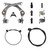 Brake Caliper Alienation Vice-Grip U-Brake FtorRear Sl 121185