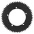 Chainring Affinity Pro 144Mm 57T Aly Hard-Anodized Bk 212064