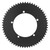 Chainring Affinity Pro 144Mm 60T Aly Hard-Anodized Bk 212067