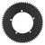 Chainring Affinity Pro 144Mm 61T Aly Hard-Anodized Bk 212068