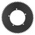 Chainring Affinity Pro 144Mm 65T Aly Hard-Anodized Bk 212072