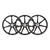 Trike Mag Wheel Set 24 Bk F/Rr-Drive & Idler 67332