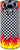 Zan Headgear Motley Tube Sportflex Neck Tube - Checkerd Flames TL450