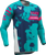 Thor Youth Launchmode Bleach Jersey - White/Aqua - Small 2912-2586