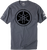 Factory Effex Yamaha Tuning Fork T-Shirt - Charcoal Gray - Large 16-88292