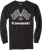 Factory Effex Kawasaki Finish Line Long-Sleeve T-Shirt - Black - Large 23-87114