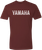 Yamaha Apparel Yamaha Heritage T-Shirt - Maroon - Medium NP21S-M1965-M