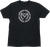 Moose Offroad Fractured T-Shirt - Black/Silver - Large 3030-22755