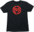 Moose Offroad Fractured T-Shirt - Black/Red - Xl 3030-22761