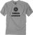 Factory Effex Yamaha Alpha T-Shirt - Heather Gray - Medium 27-87232