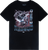 Deegan Apparel Red Bud T-Shirt - Black - 3Xl DMTSS4012BLK3XL