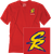 Factory Effex Honda Retro Cr T-Shirt - Red - Medium 28-87312