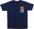 Fmf Good Time Crew T-Shirt - Navy - Small SU25118902NVYSM