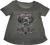 Lethal Threat Women'S Sinwheels T-Shirt - Gray - 1X LA20613-1X