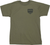 Moose Offroad Youth Salute T-Shirt - Olive - Large 3032-3696