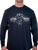 Lethal Threat Flash And Bones Long-Sleeve T-Shirt - Black - 4Xl LS20889-4XL