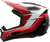 Z1R Dirt Maxx Helmet - Vortex - Red/White - Medium 0110-9336