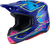Alpinestars SM7 Helmet - Cast - Gloss/Blue/Pink/Yellow Fluo - Small 8302626-7254-S