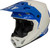 FLY RACING Formula Cp Slant Helmet Grey/Blue 2X 73-00322X