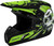 GMAX Youth Mx-46Y Unstable Helmet Matte Black/Green Ym D3465221