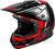 FLY RACING Kinetic Verdict Helmet Black/Red/White 2X 73-87212X