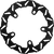 Sbs Designed By Kodlin Brake Rotor - Black - Front 7144E-B
